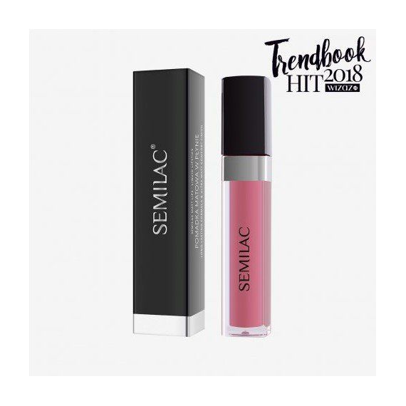 064 SEMILAC MATT LIPS PINK ROSE - Semilac Ireland - Premium Makeup