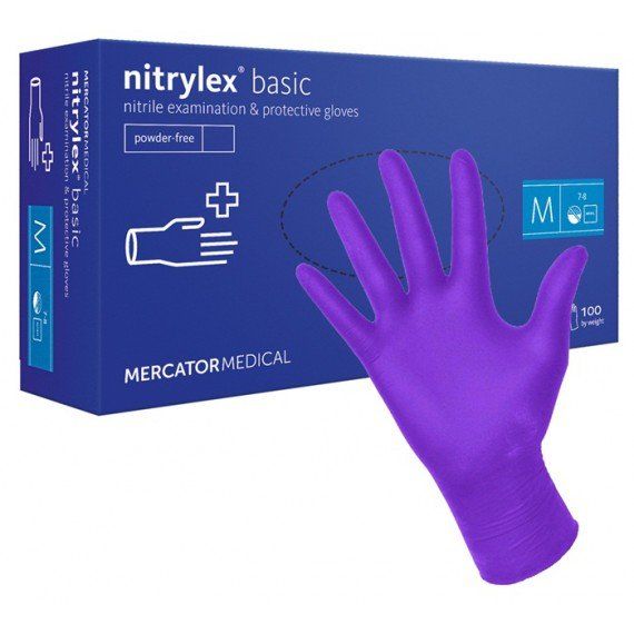 SEMILAC IRLELAND - HIGH QUALITY NITRILE GLOVES Nitrylex® Gloves - CLASSIC VIOLET