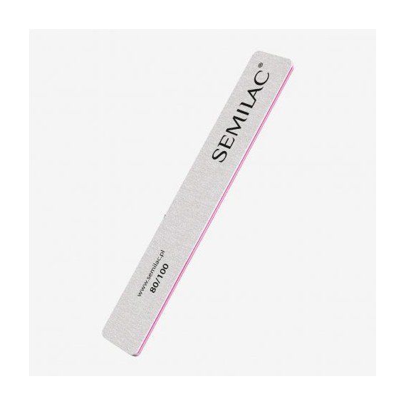Nail file wide 80/100 Semilac Quality