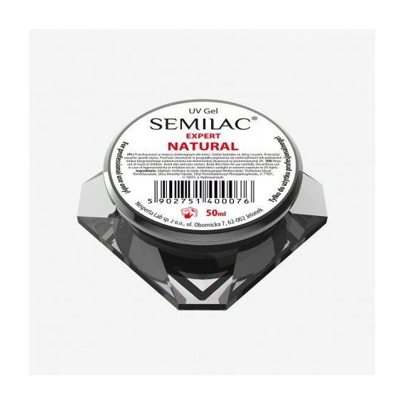 Semilac UV Gel Expert Natural 50ml