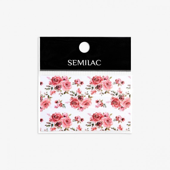 27 Semilac Flowers transfer foil