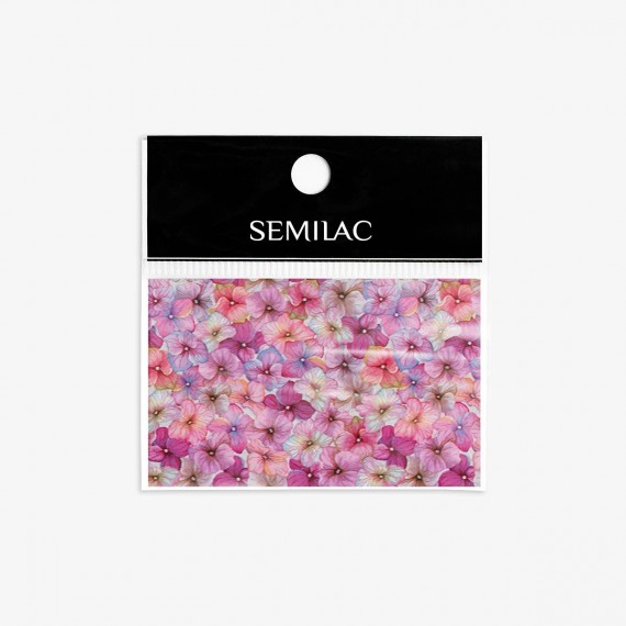 28 Semilac Flowers transfer foil