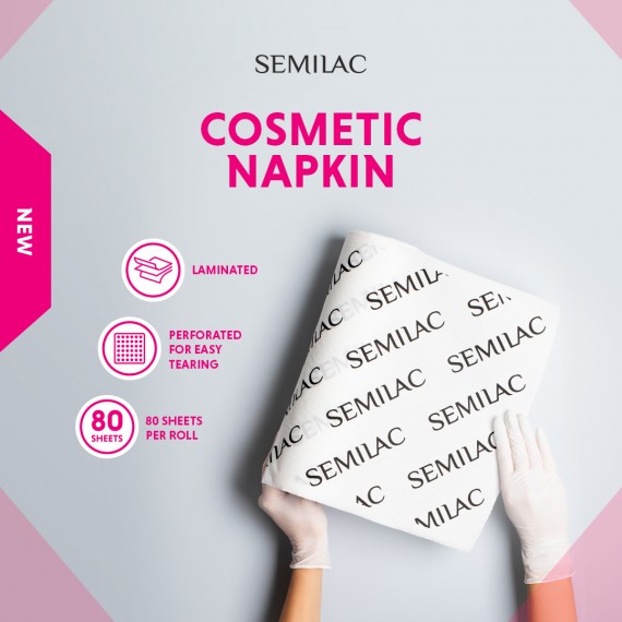 Semilac Cosmetic Napkin 80 pcs
