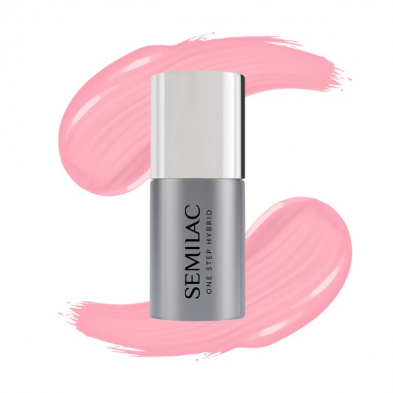 S630 SEMILAC ONE STEP HYBRID - FRENCH PINK 5ml