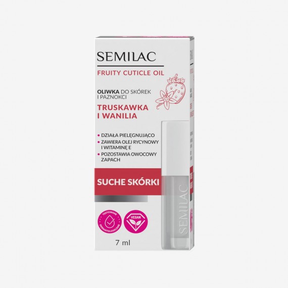 Semilac Nail oil Strawberry Vanilla 7ml