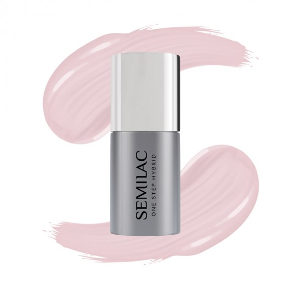 S610 SEMILAC ONE STEP HYBRID - BARELY PINK 5ML - OUTLET