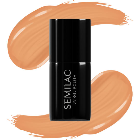 600 Semilac UV gel polish Apricot Crush 7 ml