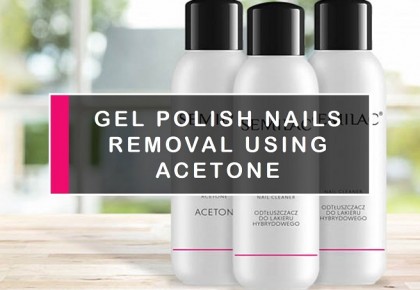 How to use acetone to remove gel polish nails