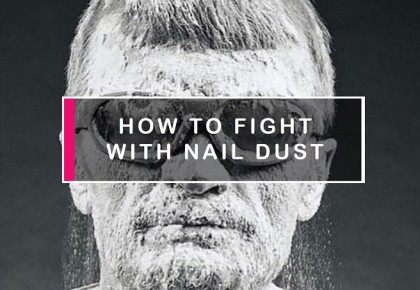 How To Minimize Nail Dust And Keep Manicure Desk Tidy!