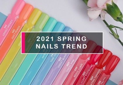 Spring nails. Ideas for trendy manicure - blog Semilac