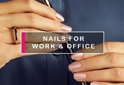 Nails for work - how to choose color, length and shape?